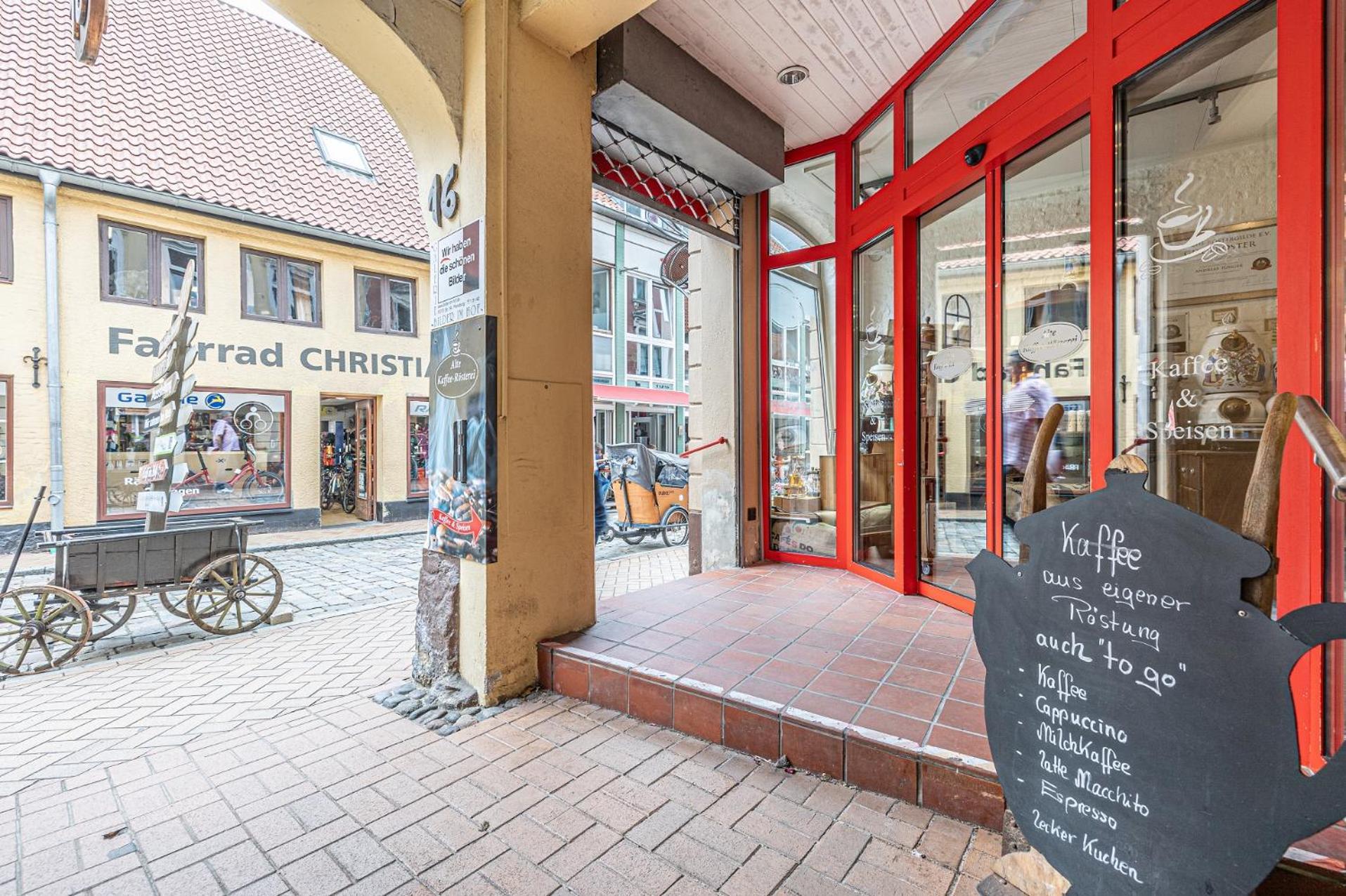 Fewo1846 - Im Sonnenhof - Komfortable 2-Zimmer-Wohnung Im Stadtzentrum Flensburg Exterior foto